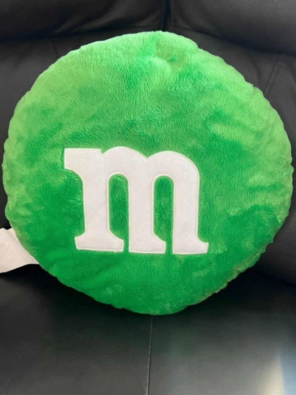 M&M's World Green Pillow M